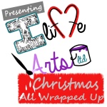 Iliffe Arts- Christmas all wrapped up Logo